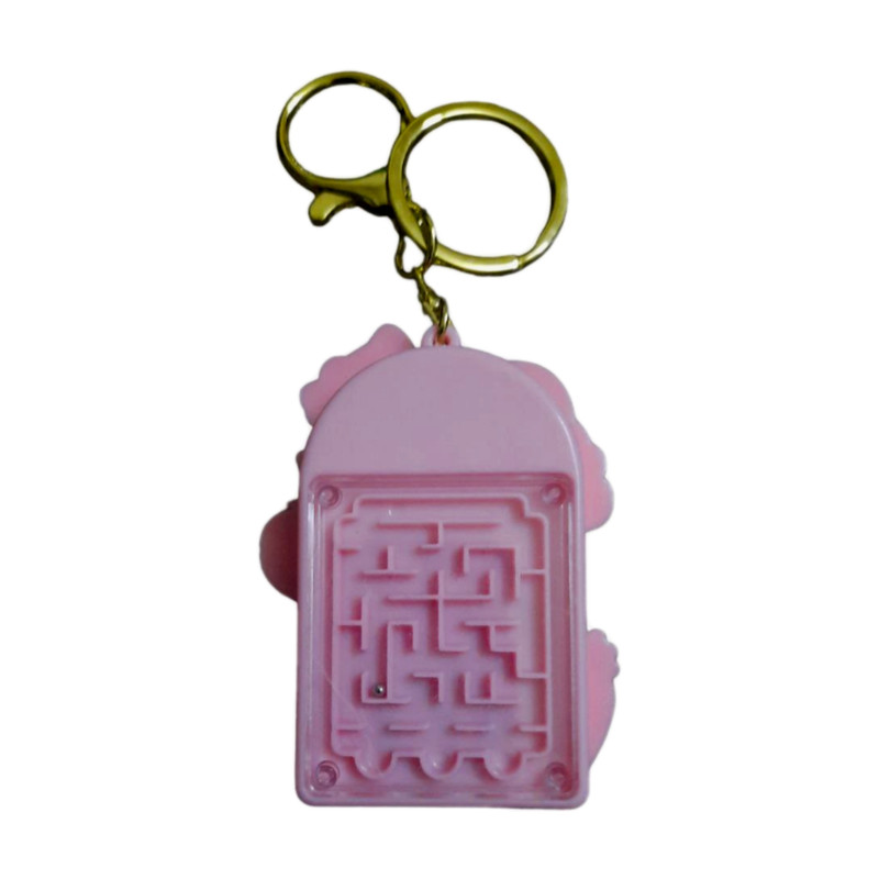 جاکلیدی دخترانه مدل آویزدار خرگوشی طرح ماشین حساب