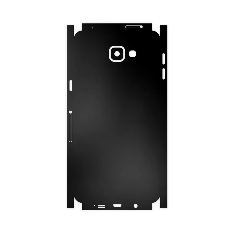 برچسب پوششی ماهوت مدل Black-Matte-FullSkin مناسب برای گوشی موبایل سامسونگ Galaxy A9 2016