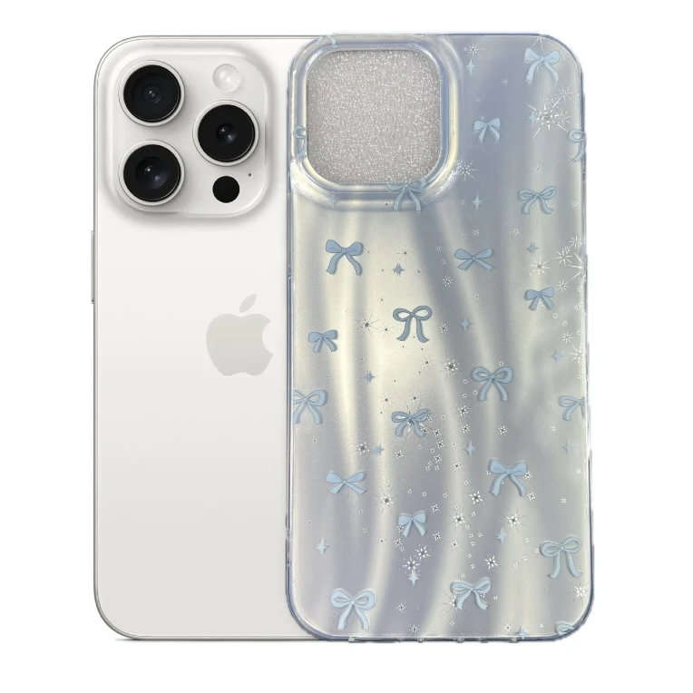 کاور طرح پاپیون آسمانی مناسب برای گوشی موبایل اپل iPhone 16 Pro Max
