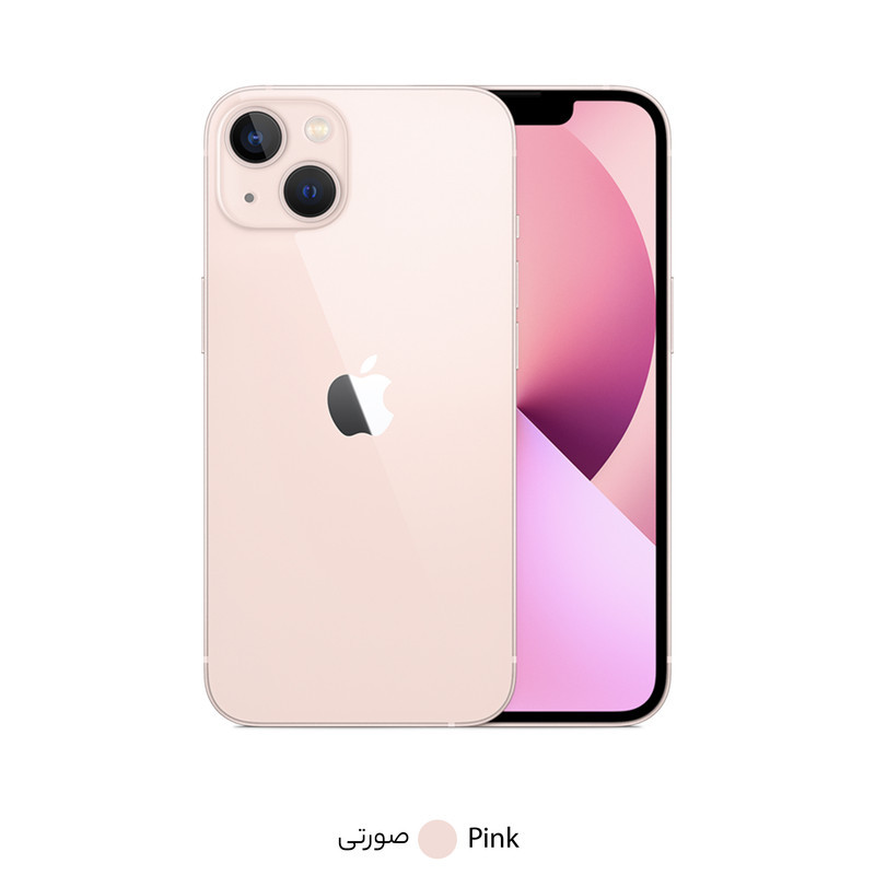 درب پشت گوشی مدل I13-Pink مناسب برای گوشی موبایل اپل Iphone 13