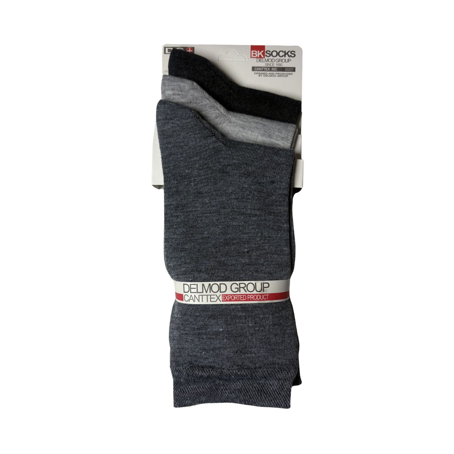 جوراب ساق بلند مردانه کانتکس مدل کلاسیک ساده کد SISBPA3-1 بسته 3 عددی -  - 5