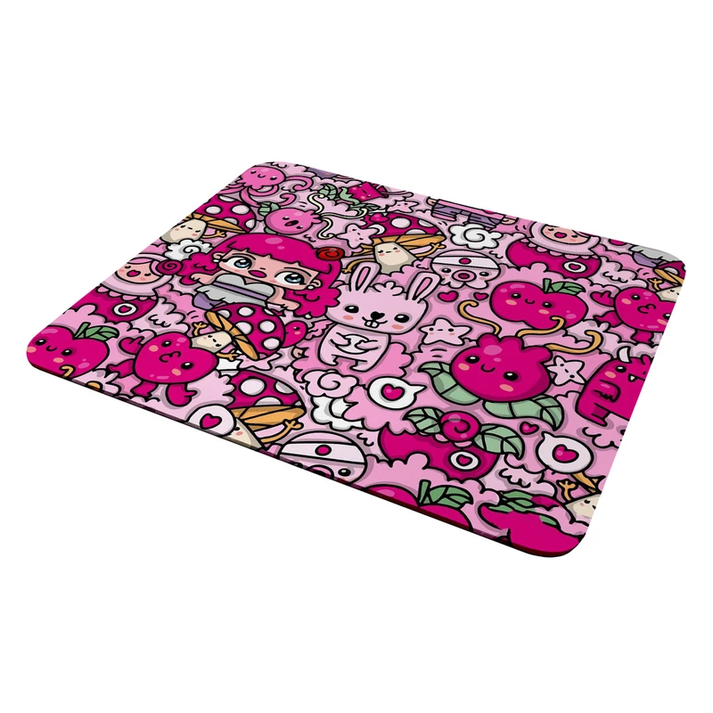 ماوس پد هومرو مدل MP2292-SIZE2437 طرح دخترونه فانتزی