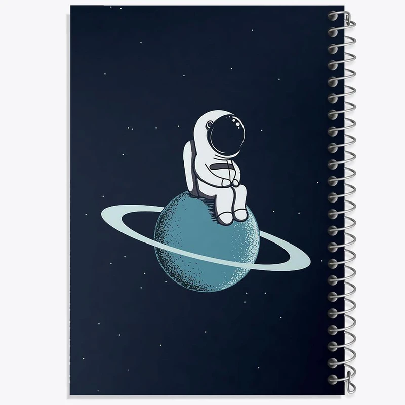 دفتر لیست خرید 50 برگ خندالو طرح فضایی کد 25142