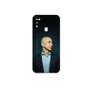 MAHOOT Jeff-Bezos Cover Sticker for Samsung Galaxy M21  2021 Edition