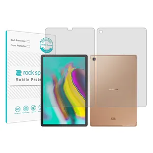Rockspace model Hygel screen protector suitable for Samsung Galaxy Tab S5e tablet along with tablet back protector