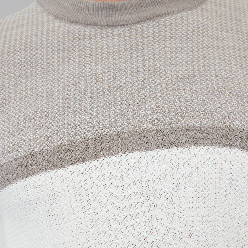 پلیور یقه گرد مردانه مدل 820055016 طرح ترندیول