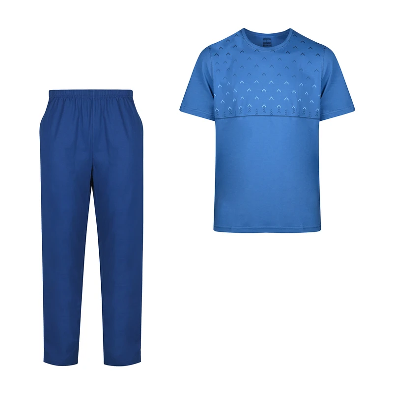 ست تی‌شرت آستین کوتاه و شلوار راحتی مردانه سیلکا مدل راستین