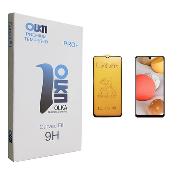 محافظ صفحه نمایش سرامیکی الکا مدل +PRO مناسب برای گوشی موبایل سامسونگ Galaxy A42