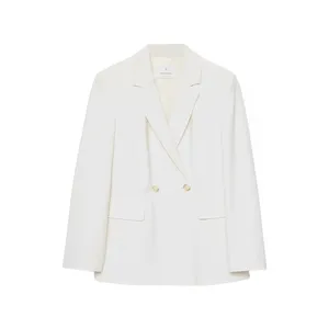 کت رسمی زنانه استرادیواریوس مدل 2012 رنگ کرم