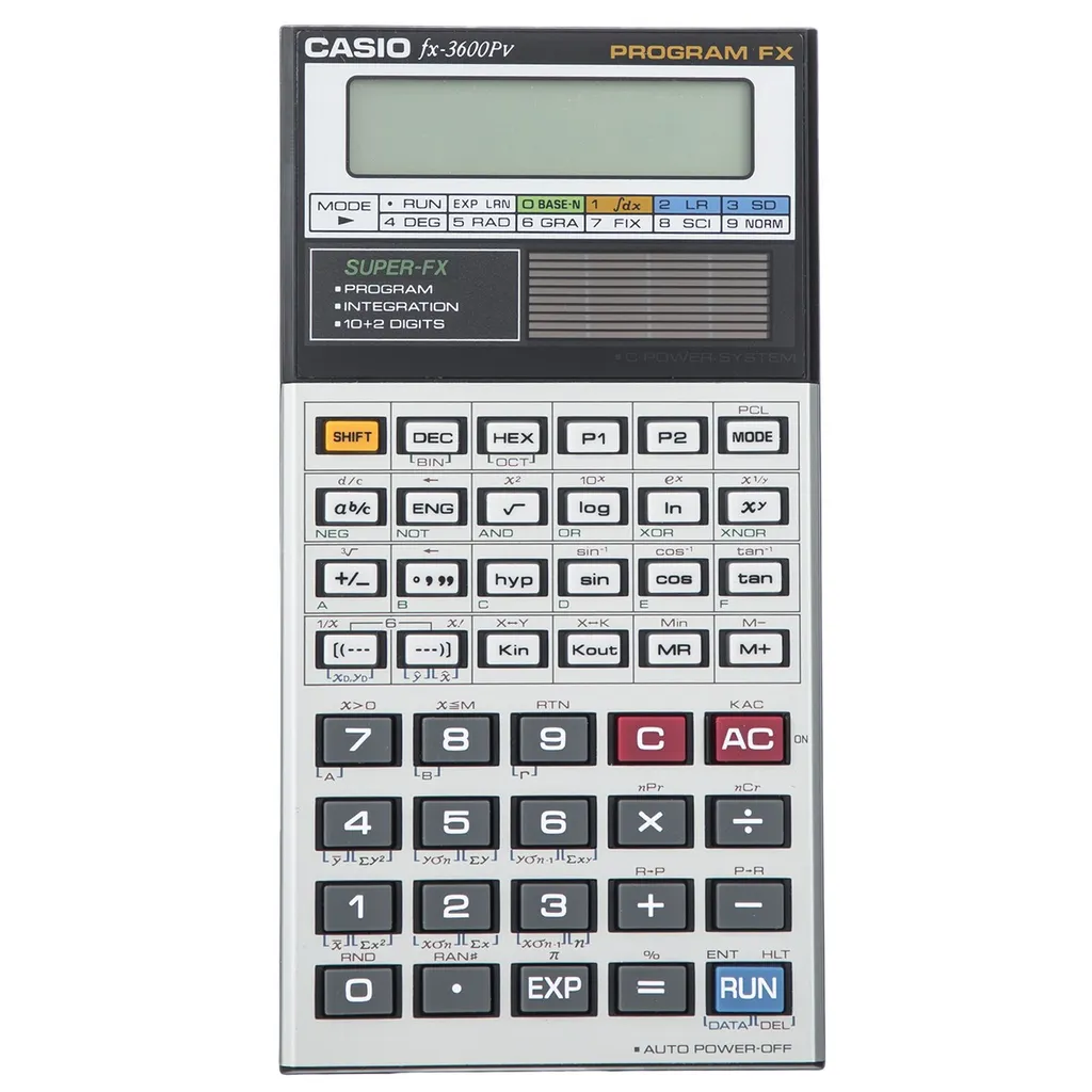 ماشین حساب کاسیو مدل fx-3600Pv