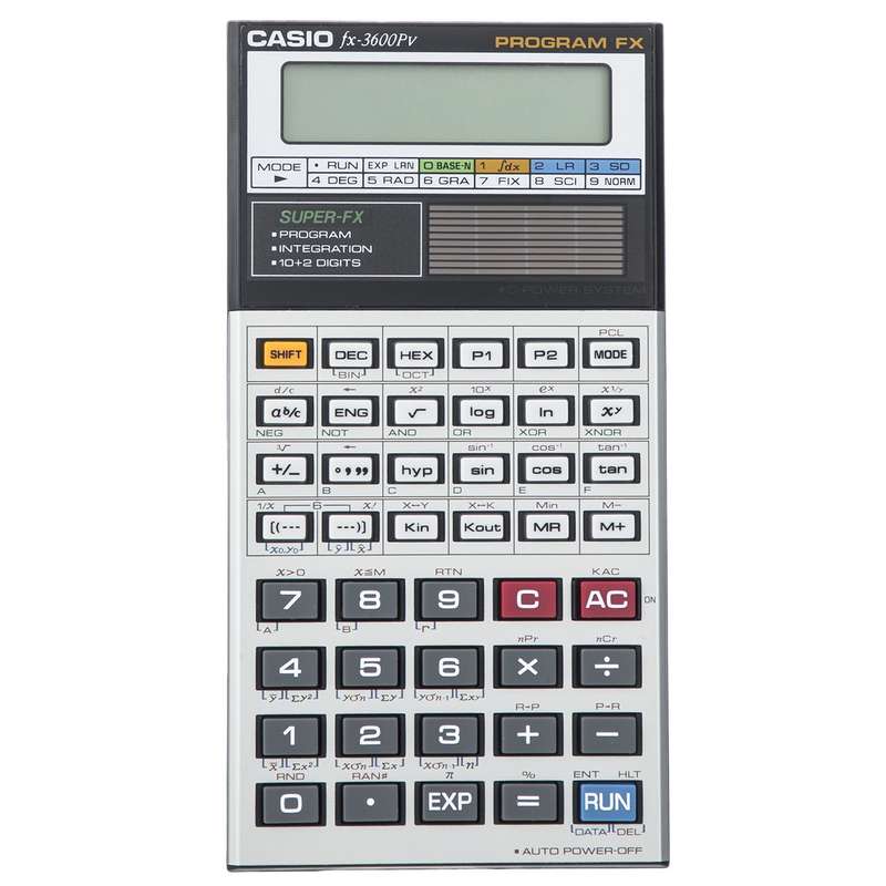 ماشین حساب کاسیو مدل fx-3600Pv ماشین حساب کاسیو مدل fx-3600Pv