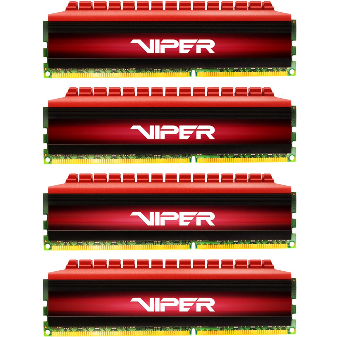 رم دسکتاپ DDR4 چهارکاناله 3000 مگاهرتز CL16 پتریوت مدل Viper 4 ظرفیت 16 گیگابایت