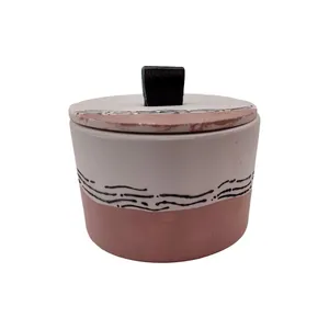 شمع معطر مدل بتنی لاوندر