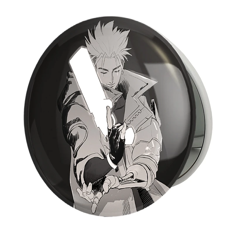 آینه جیبی خندالو طرح وش انیمه تریگان (Trigun) مدل تاشو کد 36231