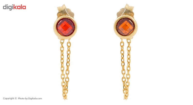 گوشواره طلا 18 عیار ماهک مدل ME0595 - مایا ماهک