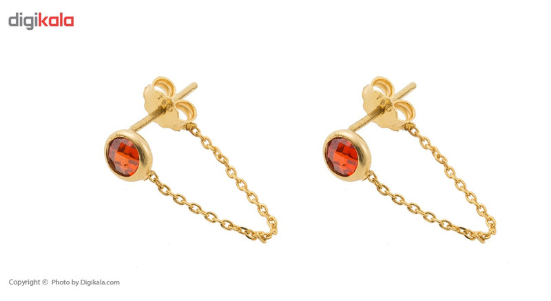 گوشواره طلا 18 عیار ماهک مدل ME0595 - مایا ماهک