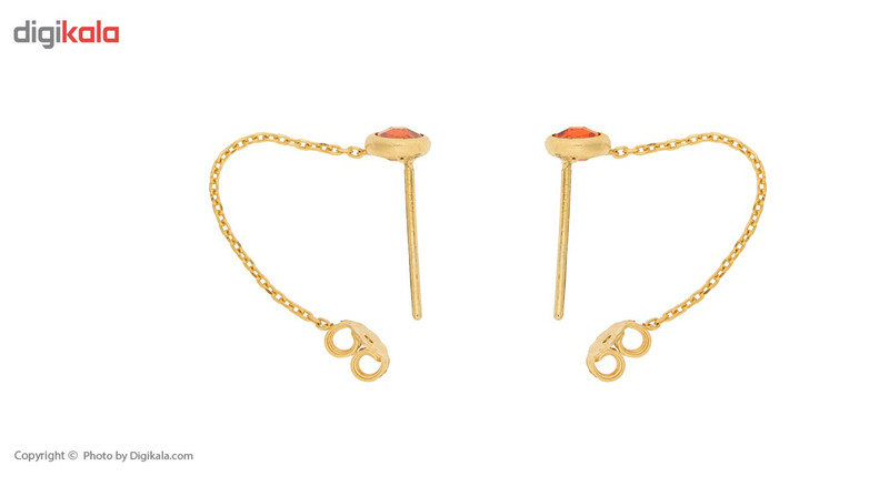 گوشواره طلا 18 عیار ماهک مدل ME0595 - مایا ماهک