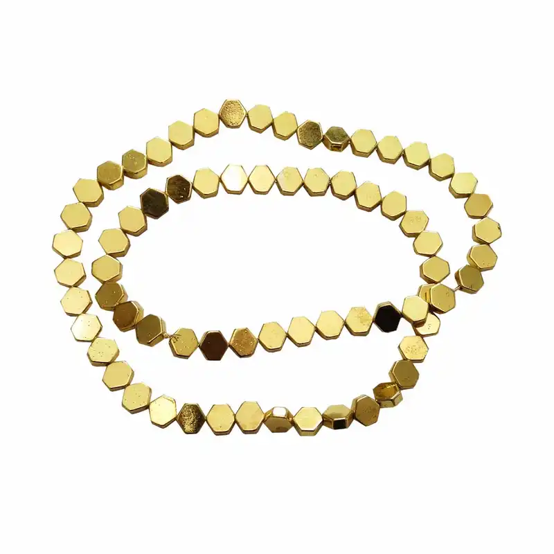 مهره دستبند مدل حدید شش ضلعی کد MO-1021 مجموعه 40 عددی