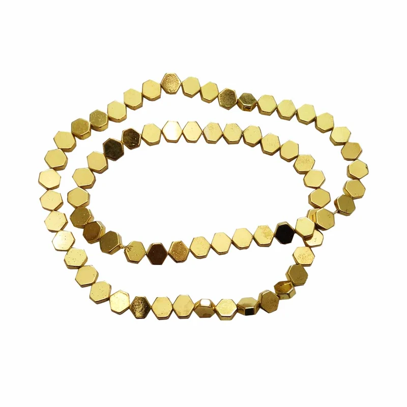 مهره دستبند مدل حدید شش ضلعی کد MO-1021 مجموعه 40 عددی