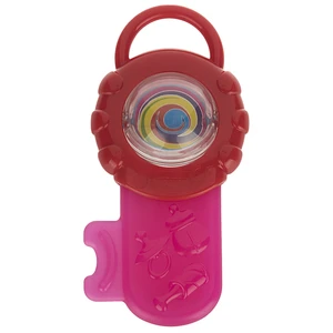 دندان گیر پلی گو مدل Baby Teething Key Pink