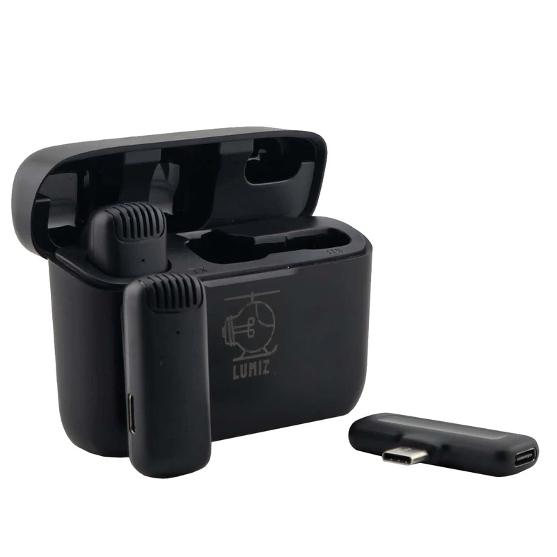 ست میکروفن بی سیم لومیز مدل J13-2MIC با درگاه اتصال TYPE-C