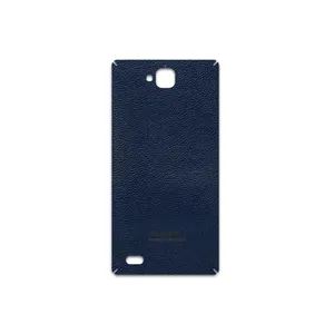MAHOOT Deep-Blue-Leather Cover Sticker for Honor 3C