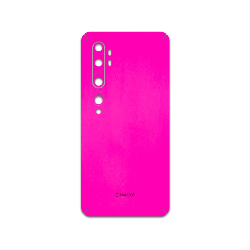 برچسب پوششی ماهوت مدل Phosphorus-Pink مناسب برای گوشی موبایل شیائومی Mi Note 10