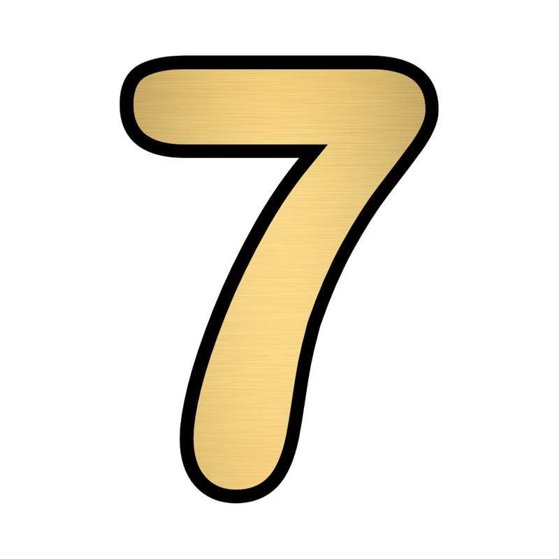 تابلو نشانگر مستر راد طرح پلاک واحد شماره 7 کد B-G 07