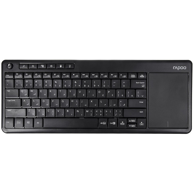 کیبورد بی سیم رپو مدل K2600 با حروف فارسی