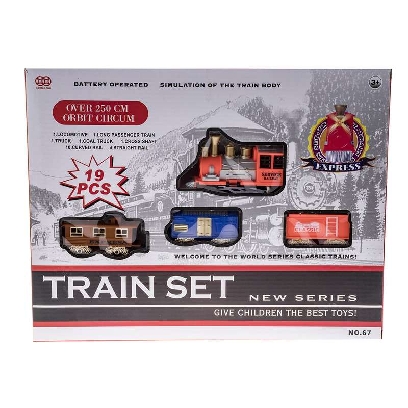 قطار اسباب بازی مدل Train Set 01 قطار اسباب بازی مدل Train Set 01