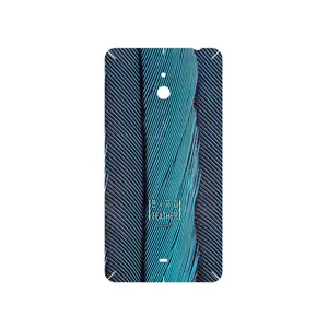 MAHOOT Turquoise feathers Cover Sticker for Nokia Lumia 1320