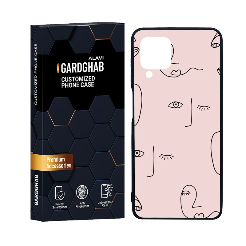 کاور گارد قاب علوی مدل دور ژله ای ساده و مینیمال مناسب برای گوشی موبایل سامسونگ Galaxy M22 4G