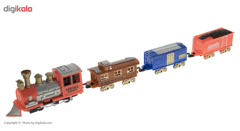 قطار اسباب بازی مدل Train Set 01 قطار اسباب بازی مدل Train Set 01