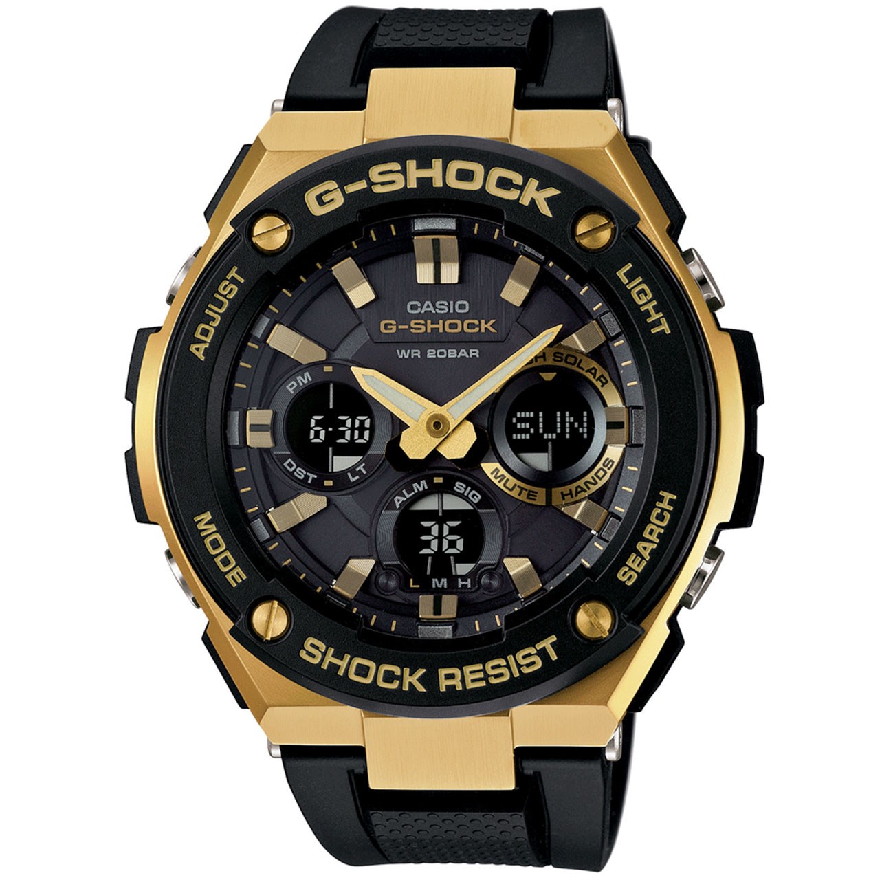 ساعت مچی عقربه ای مردانه کاسیو مدل GST-S100G-1ADR