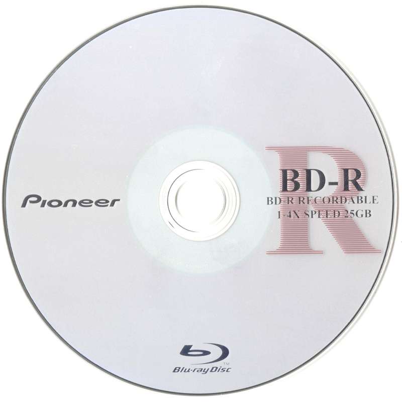 بلو ری خام پایونیر مدل BD-R با ظرفیت 25 گیگابایت بلو ری خام پایونیر مدل BD-R با ظرفیت 25 گیگابایت