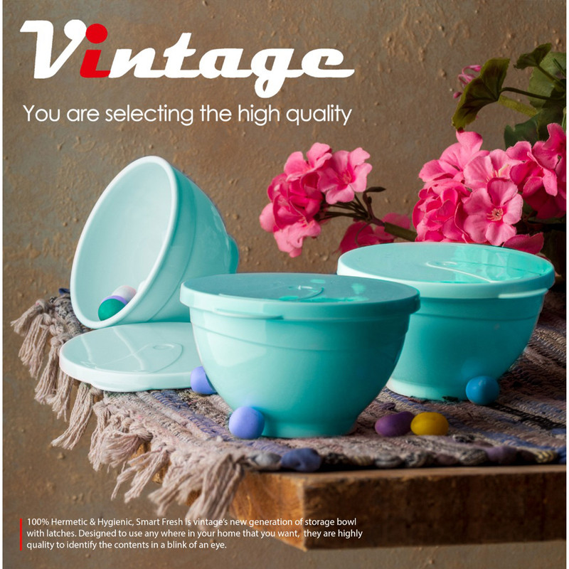 ظرف نگهدارنده وینتج مدل VNIO57 مجموعه 3 عددی ظرف نگهدارنده وینتج مدل VNIO57 مجموعه 3 عددی