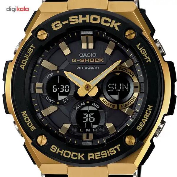 ساعت مچی عقربه ای مردانه کاسیو مدل GST-S100G-1ADR