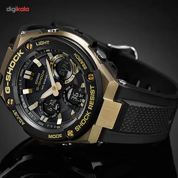 ساعت مچی عقربه ای مردانه کاسیو مدل GST-S100G-1ADR
