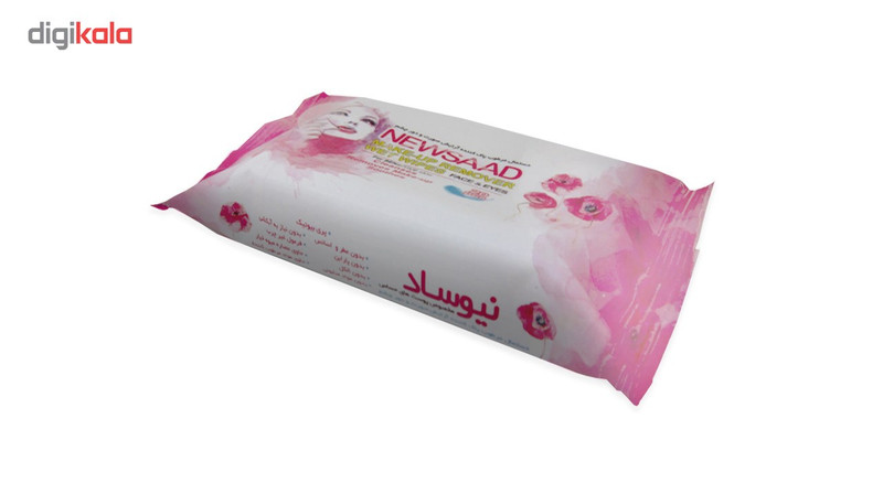 دستمال مرطوب پاک کننده آرایش نیوساد مدل Sensitive بسته 20 عددی دستمال مرطوب پاک کننده آرایش نیوساد مدل Sensitive بسته 20 عددی