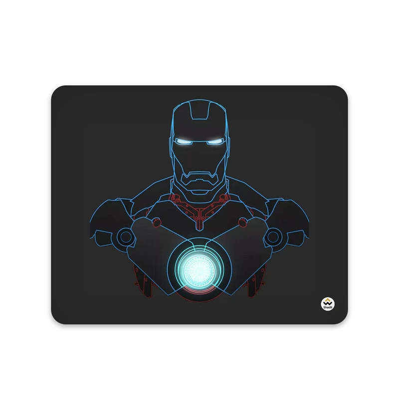 ماوس پد شادیت مدل Iron Man کد751 سایز 24*19 سانتی متر