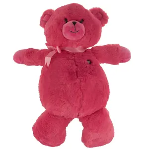 Paliz Bear Pink Bow Doll Height 27.5 Centimeter
