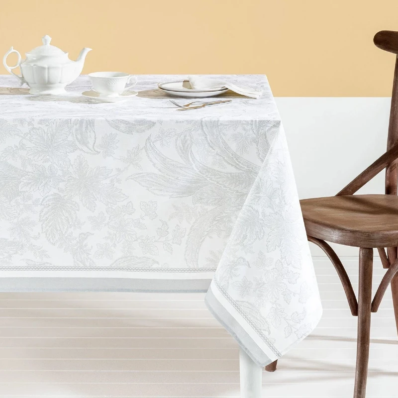 رومیزی مادام کوکو مدل Bernice سایز 160x160 سانتی‌متر