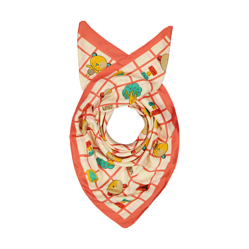 روسری دخترانه مدل CC1009