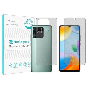 Matte Rockspace HyMTT screen protector suitable for Xiaomi Redmi 10C mobile phone with back protector