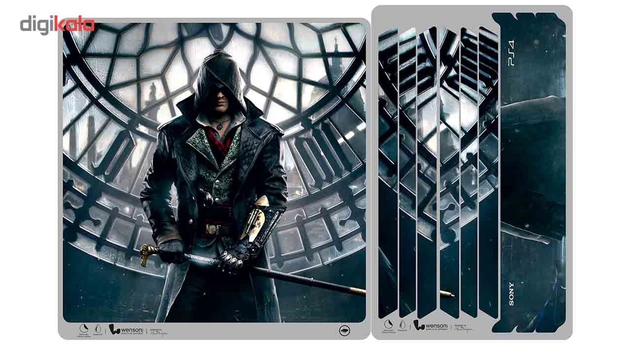 برچسب افقی پلی استیشن 4 پرو ونسونی طرح Assassin's Creed SynTime