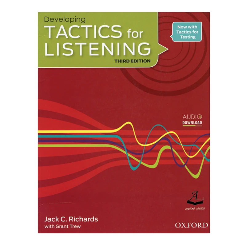 کتاب Developing Tactics For Listening Third Edition اثر Jack C.Richards and Grant Trew انتشارات آرماندیس