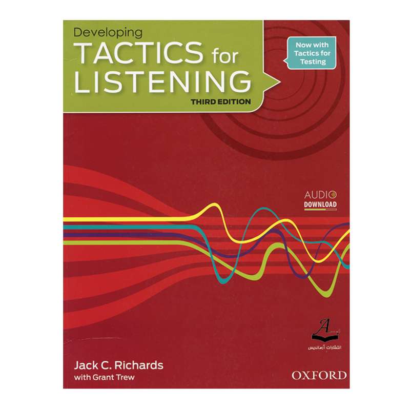 کتاب Developing Tactics For Listening Third Edition اثر Jack C.Richards and Grant Trew انتشارات آرماندیس