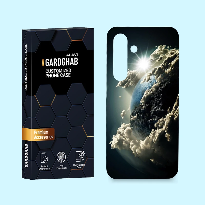 کاور گارد قاب مدل کهکشان مناسب برای گوشی موبایل سامسونگ Galaxy S24