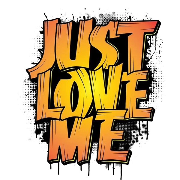  استیکر پارچه و لباس پاد آفرین طرح عشق کد 2304