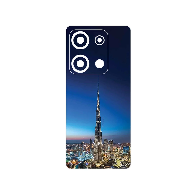 برچسب پوششی ماهوت مدل Dubai_City مناسب برای گوشی موبایل شیائومی Redmi Note 14S